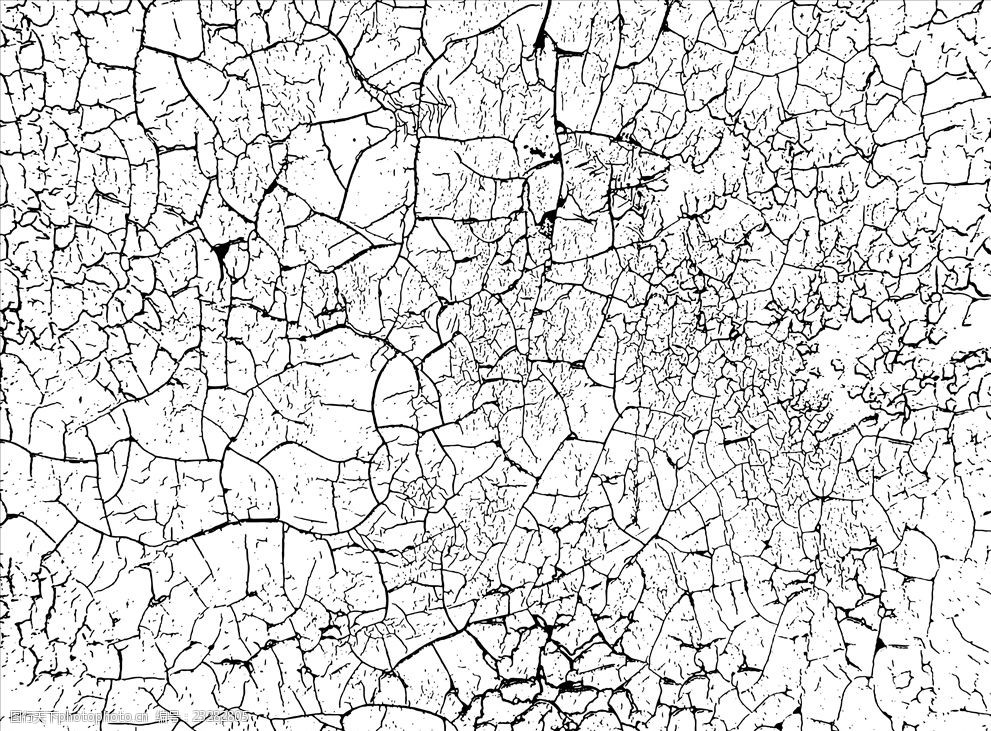 裂缝干裂矢量图下载