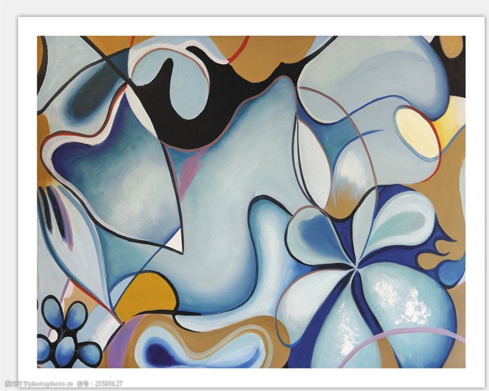 油画静物风景画国画装饰