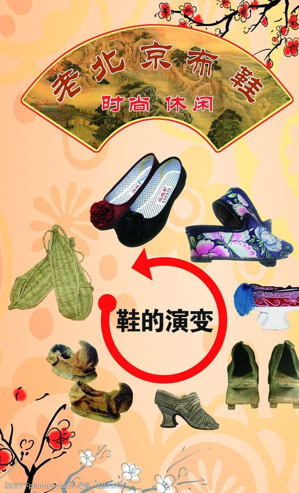 中国鞋子的发展史ppt图片