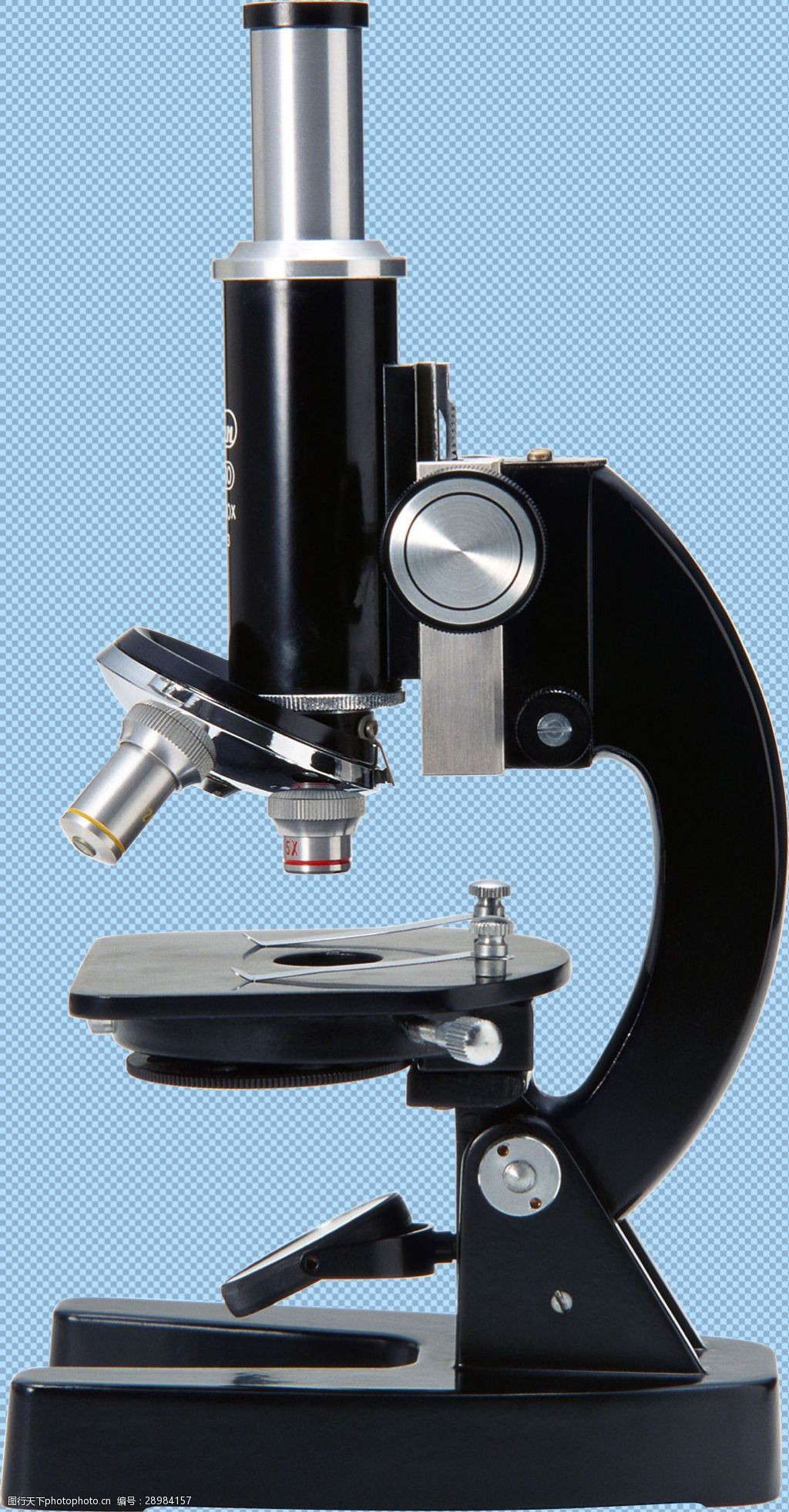 学生实验显微镜免抠png透明图层素材
