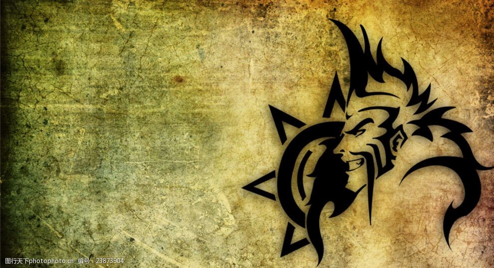 英雄联盟德莱文黑色图腾