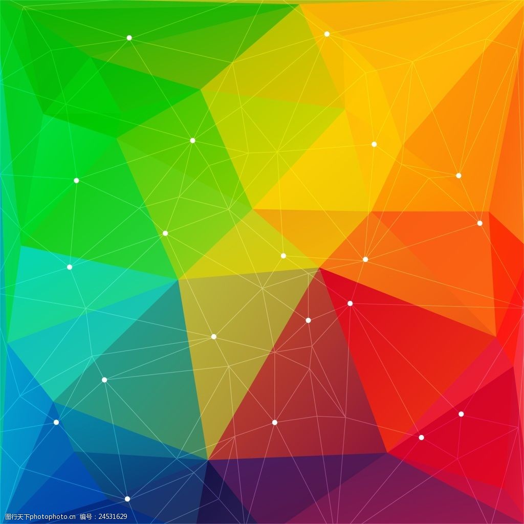 多边形背景渲染背景矢量eps素