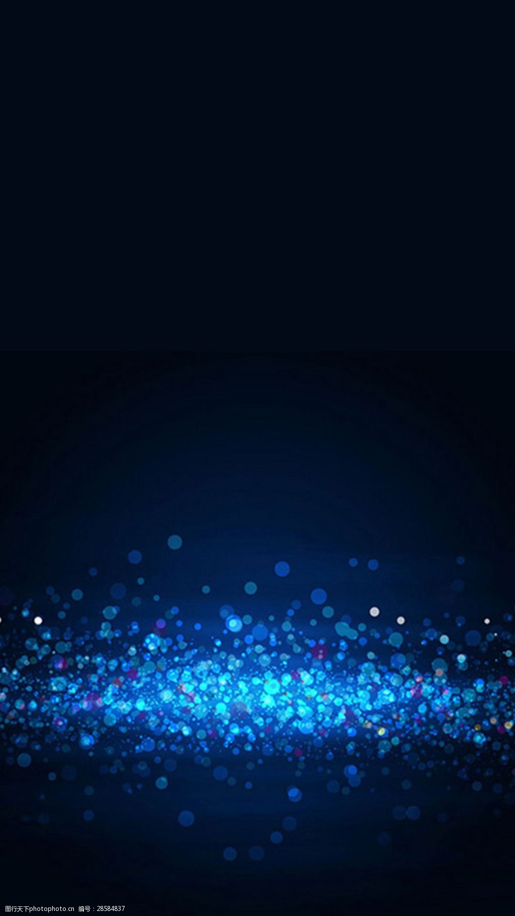 简约蓝色亮片h5背景素材