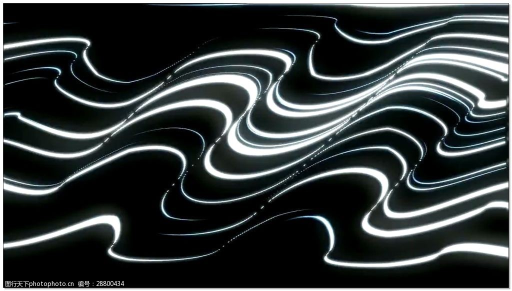 黑白科技动态视频素材