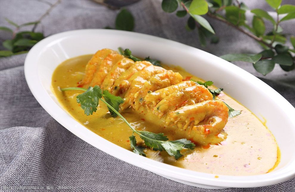 咖喱皇炒虾(泰国)