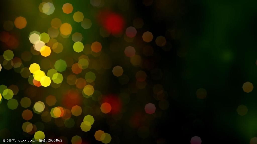 红绿光晕扩散漏光转场过渡视频素材