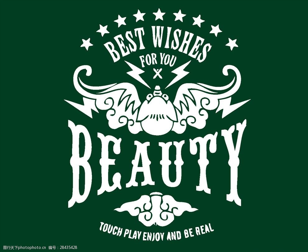 标志微标胸标童装印花