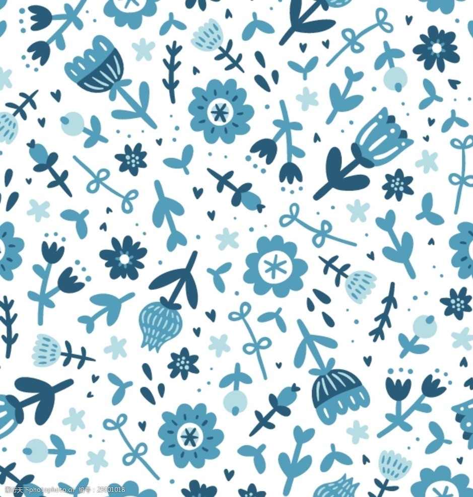 小碎花背景底纹